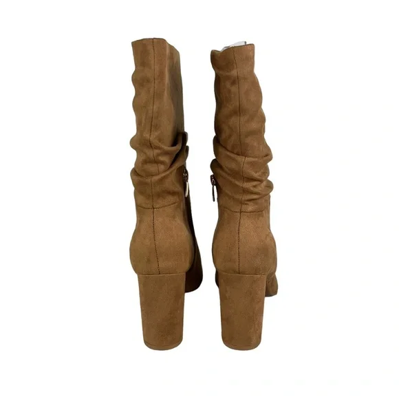 NINE WEST UNNI2 Slouch Block Heel Boots - Picture 5 of 11